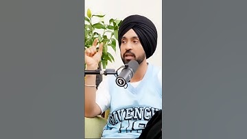 World stage mein pahli bar Punjabi | Diljit Dosanjh | Raj Shamani | #podcast #diljitdosanjh  #shorts