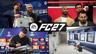 EA FC 27 | All New Cinematic Cutscenes ft. Career Mode ✅