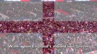 National Anthem: England - Jerusalem chords