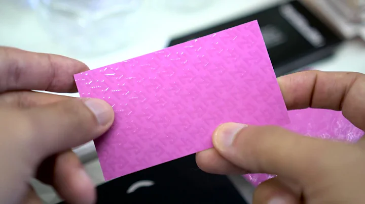 Business Cards - Suede / Raised Spot UV