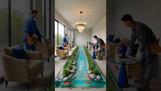 Unreal Room Build 🔥🌊 #foryou #viralvideo #viral #architecturaldesign #trending