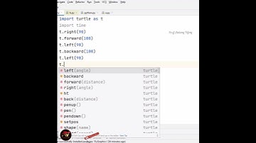 Drawing Simple Square in Python Programming || Turtle|| Graphics | Prof Antony Vijay #shorts