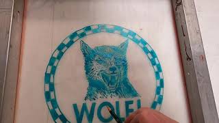 Stencil Screenprinting part 1