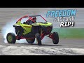 Sous's RZR Pro R sends it HUGE at The Freedom Factory!!!!