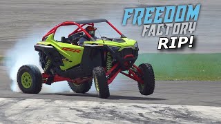 Sous's RZR Pro R sends it HUGE at The Freedom Factory!!!!