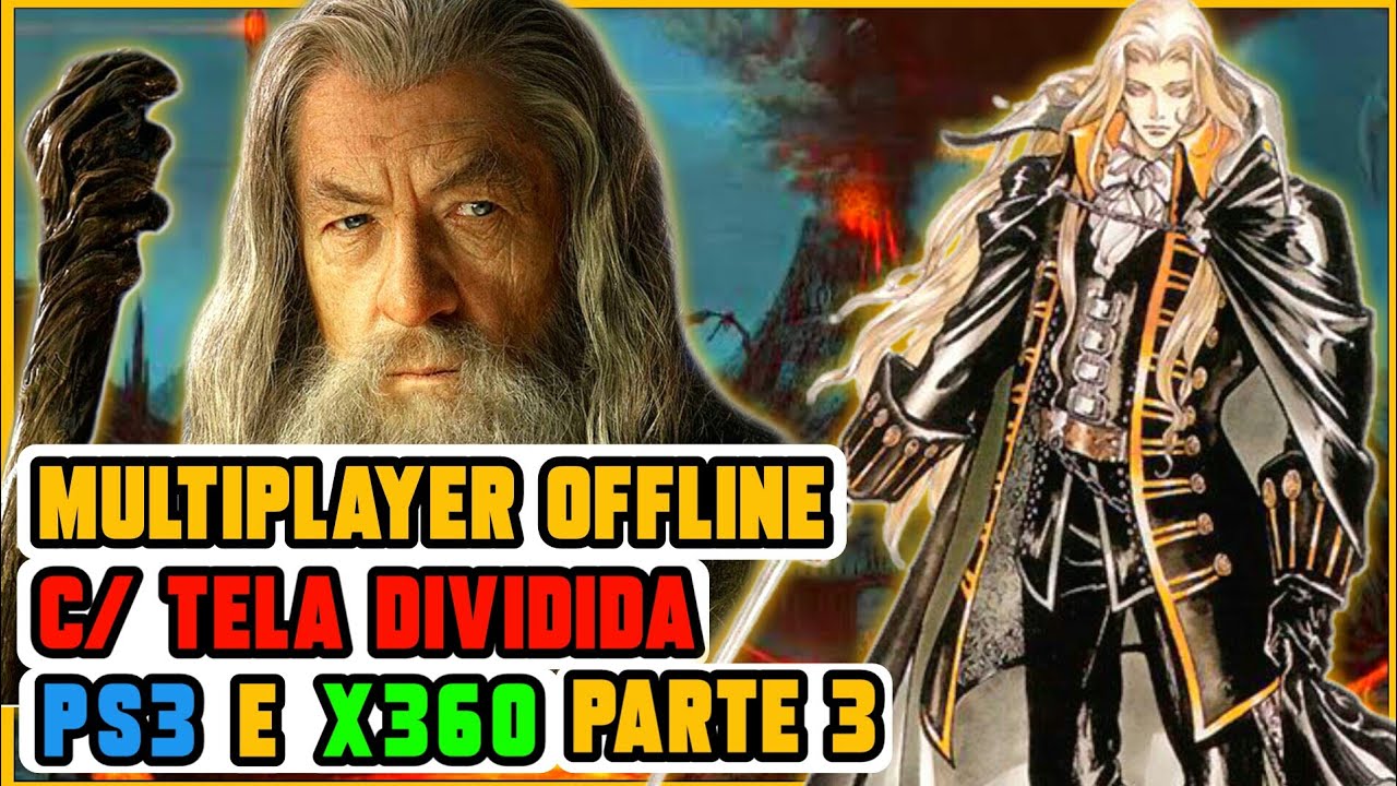 Jogos COOP TELA DIVIDIDA de XBOX 360 & PS3 