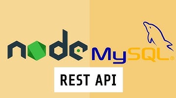 Nodejs y Mysql Rest API  2019