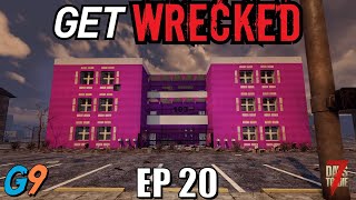7 Days To Die - Get Wrecked EP20 (The Pink Palace)