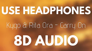 Kygo, Rita Ora - Carry On (8D AUDIO) POKÉMON Detective Pikachu Soundtrack ⚡