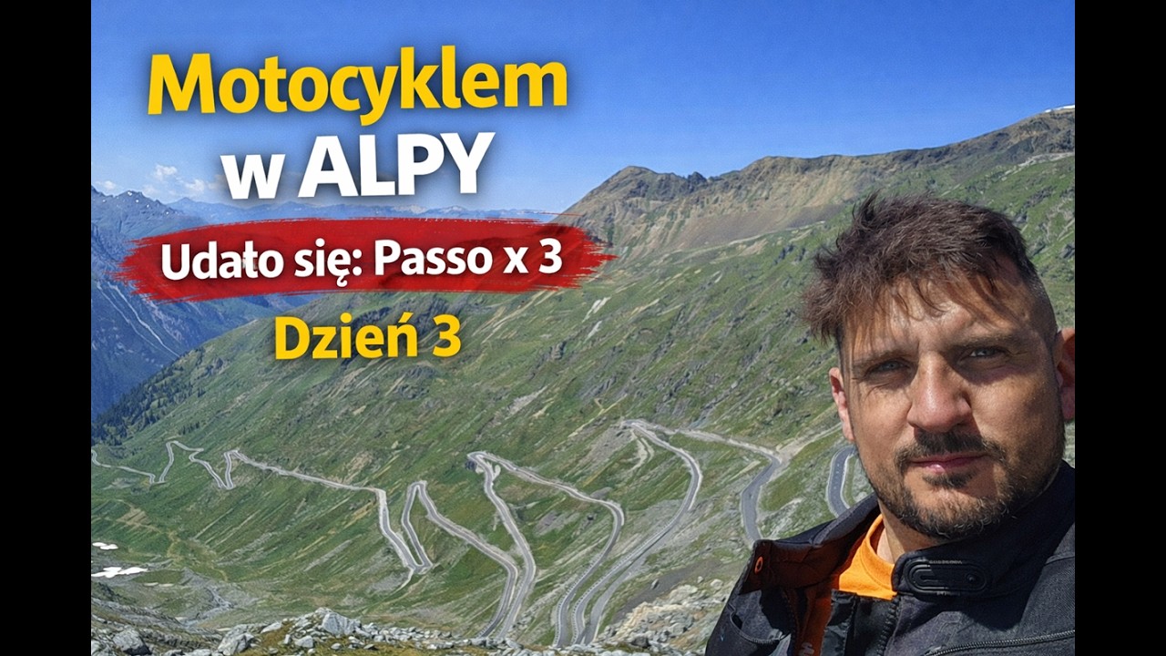 Wycieczka w Alpy: Passo x 3: Stelvio, Gavia, Tonelo. Dzień 3