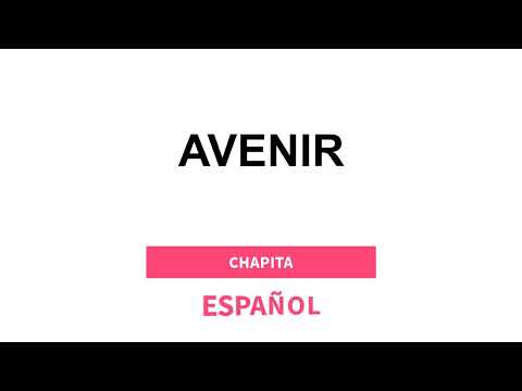 Video: ¿Avenir es una palabra?