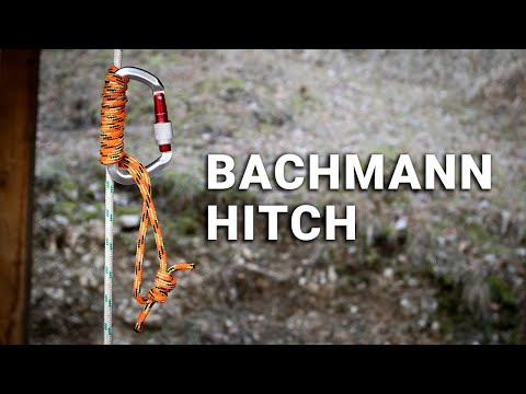 How to Tie the Bachmann Hitch (Slide and Grip Knot)