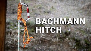 How to Tie the Bachmann Hitch (Slide and Grip Knot)
