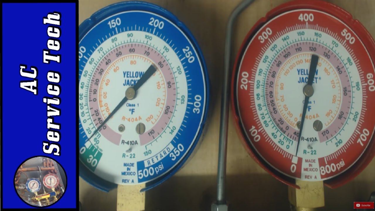 R22 Pressure Chart High And Low Side