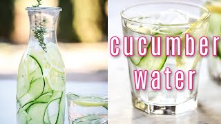 cucumber water recipe and benefits screenshot 2