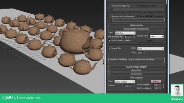 Gamma setup – 3ds max and vray