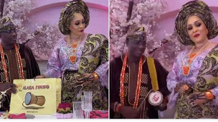 King Wasiu Ayinde Marshal Traditionally weds Emmanuella Ropo