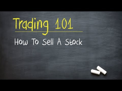 Video: How To Sell Stocks On The Stock Market