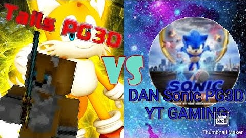 The Last And Finale 1v1 Against "Dan Sonic PG3D YT GAMING"