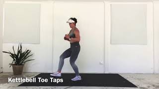 Kettlebell Toe Taps
