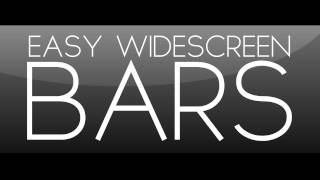 After Effects Tutorial: Easy Widescreen Bars