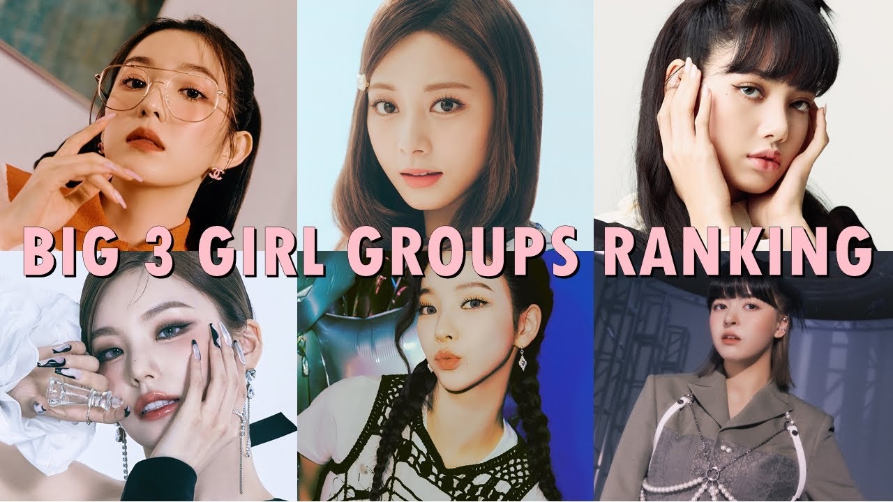 Ranking RED VELVET, TWICE, BLACKPINK, ITZY, AESPA & NMIXX in different categories