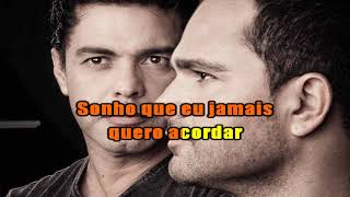 Zezé Di Camargo e Luciano - Nosso Amor É Ouro | Karaokê (Versão Estúdio)