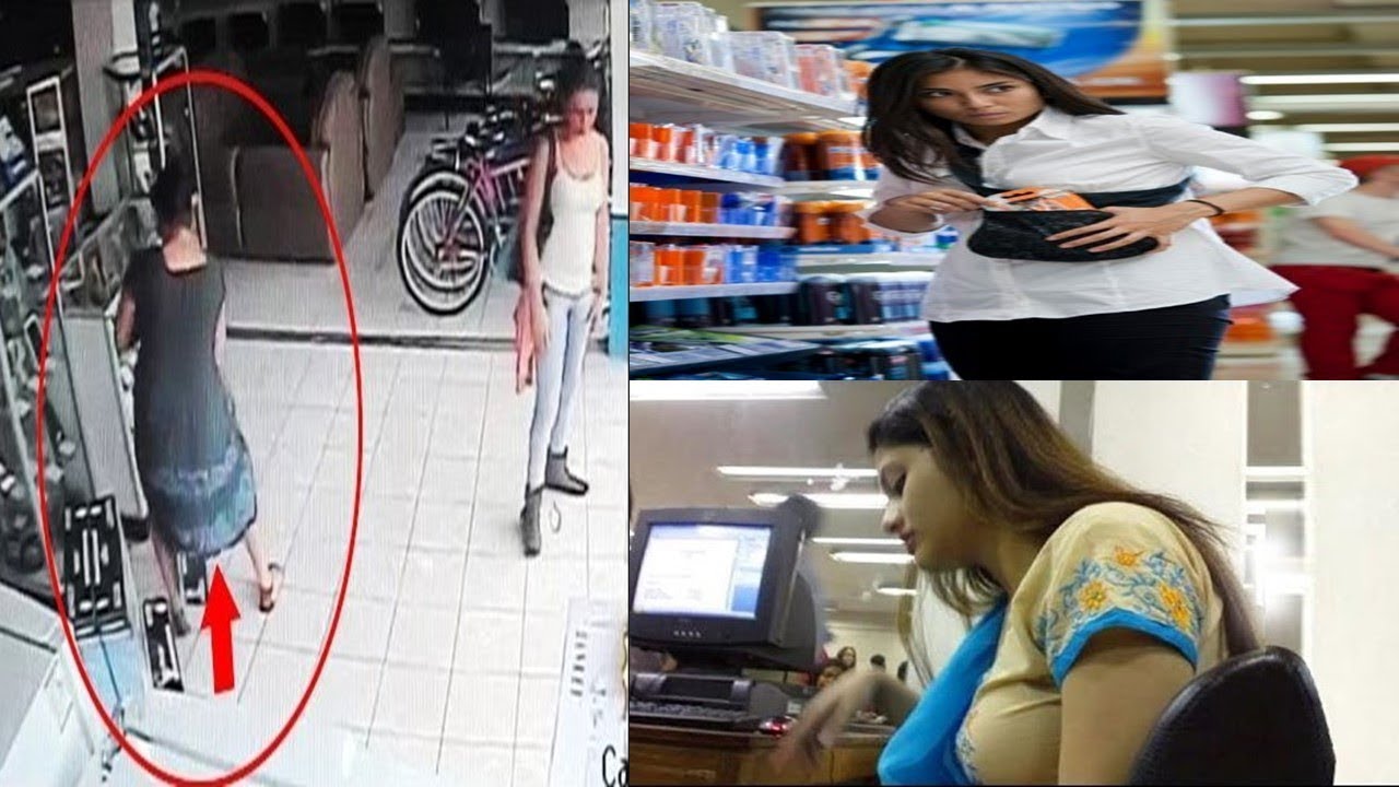 Top Women Stealing Videos Compilation Ladies Theft Caught On Camera India Cctv Footage Youtube 