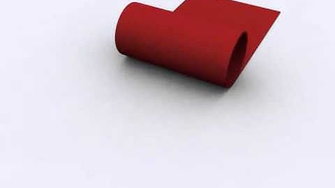 Copy of Rolling And Unrolling Carpet 3D Animation