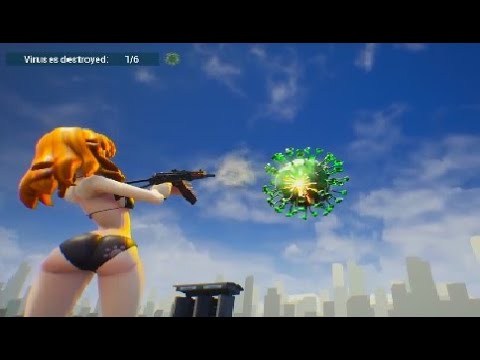 Hentai vs Virus: I Am Waifu Gameplay Part 1