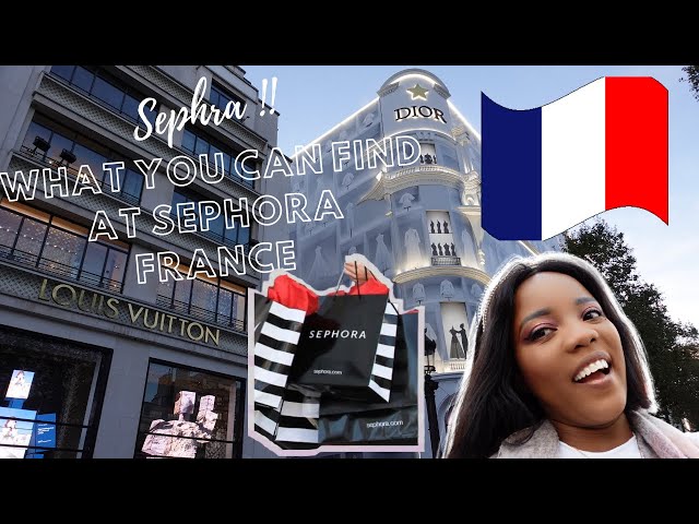 What you can find at Sephora France