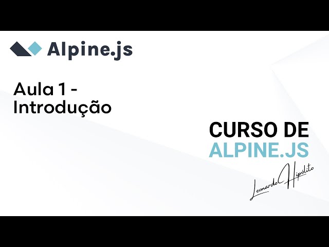 Curso de Alpine.js