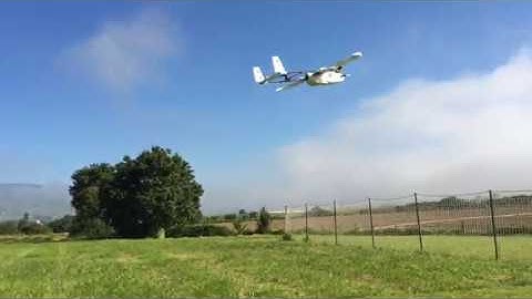 VTOL TRICOPTER Y3 MISSION AUTO TAKEOFF