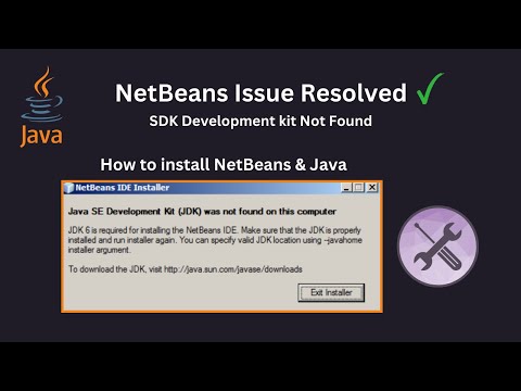 How to Install NetBeans IDE and Java JDK | SE Development Kit Not found Issue resolved