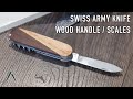 Swiss Army Knife Wood Handle Scales