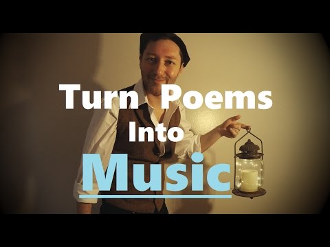 Video: How To Write Music With Poetry