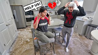 OUR HOUSE FLOODED!...