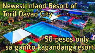 50 PESOS ONLY ENTRANCE FEE AT QUADROS INLAND RESORT THE NEWEST RESORT OF CAMANSI TORIL DAVAO CITY