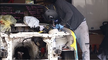 E30 Painting Engine Bay DIY At Home From Start to Finish