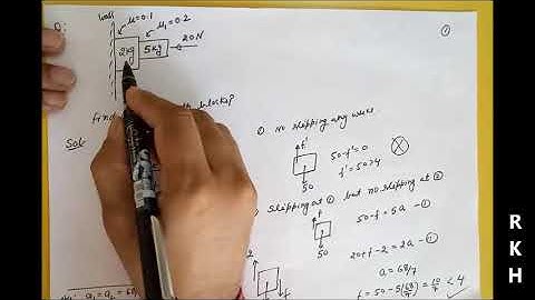 Lecture-7:Friction problem of two blocks.. 1