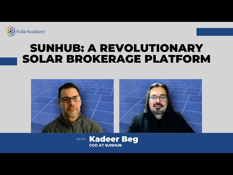 Sunhub: A Revolutionary Solar Brokerage Platform