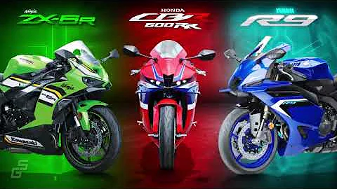 2025 Kawasaki ZX 6R vs Honda CBR600RR vs Yamaha R9 ┃  New vs Old Gen Supersports!