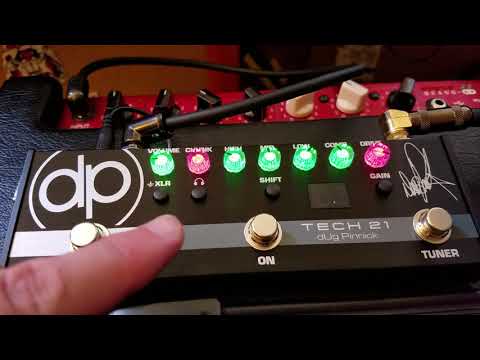 【TECH 21】 dp-3x dUg Pinnick Signature Tech 21 dUg Pinnick Signature Bass Distortion Pedal | Sweetwater