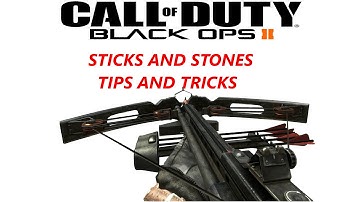 Black Ops 2 Sticks and Stones - Tips and Tricks