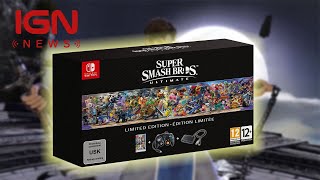 Super Smash Bros Ultimate Limited Edition Comes with GameCube Controller - IGN News