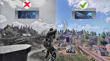 QUICK STRIKE CLASS is BETTER THAN NINJA !!! BATTLE ROYALE CODM