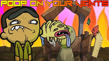 Vent Cooling With POOP! Oxygen Not Included Experiment