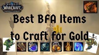 [TOP SECRET] Most Profitable Items to Craft in BFA across ALL Professions