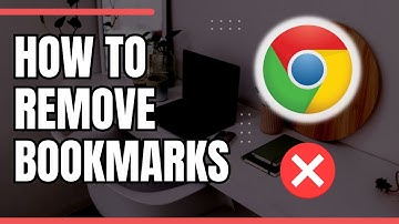 How To Remove Bookmarks On Google Chrome In Laptop | Quick and Easy
