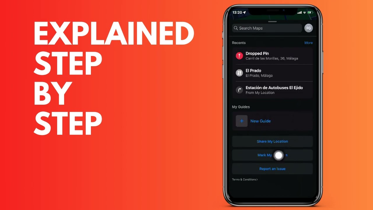 How To Share My Location On Apple Maps IPhone Tutorial YouTube How To Share My Location On Apple Maps IPhone Tutorial YouTube